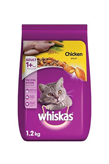 Whiskas Chicken Dry Food Bag 1.2kg
