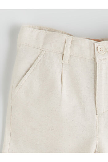 LC Waikiki Standard Fit Linen Blend Boy's Trousers