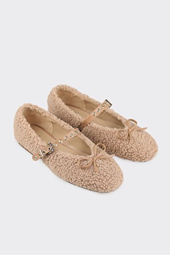 Elle Shoes Naturel Kadın Günlük Ayakkabı