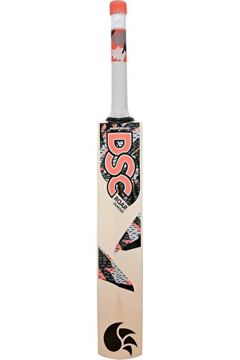 DSC Roar Hunter Kashmir Willow Cricket Bat Size: 2, Ball_ type : Leather Ball