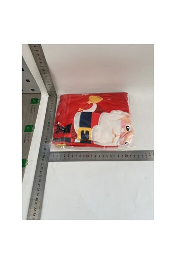 Flippy Chair Cover Flippy, Christmas Theme, Model 4 Santa Claus with Sack, Red