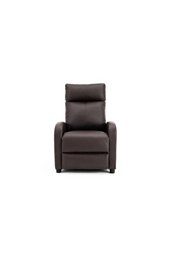 RFAN Premium Recliner Armchair, Maximum Comfort, Elegant Design, Brown