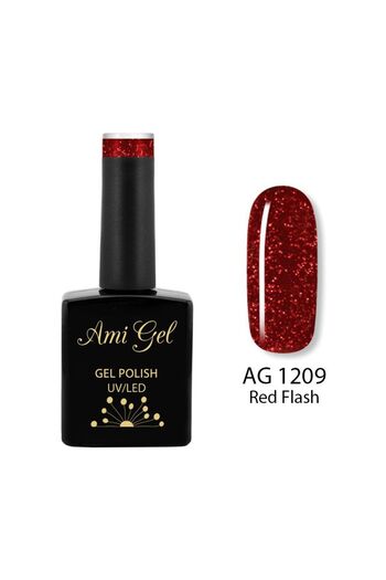 Ami Gel Oja Semipermanenta - Multi Gel Color - The One Red Flash AG1209 14ml - Ami Gel