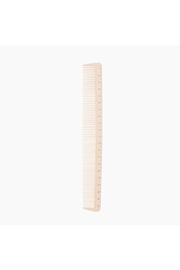 Bifull Comb with Ruler for Styling and Cutting - Measure Comb 21.5cm - Cutting Comb No. 09 -