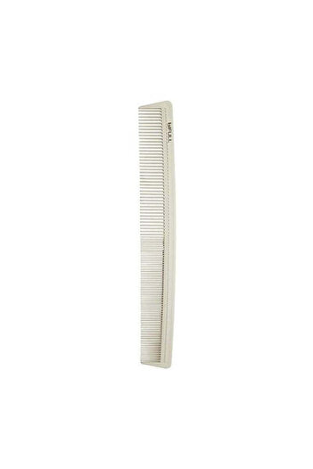 Bifull Flexible White Comb for Cutting and Styling - Blanco - Cutting Comb with Double Pin No. 007