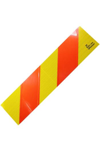 NZB Tüvtürk Approved Phosphorescent Tape for Truck Trailer Rear 2 Pieces