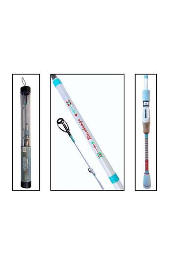 oakura Rainbow 724MH Travel Spinning Rod 7.2ft Medium Heavy Action