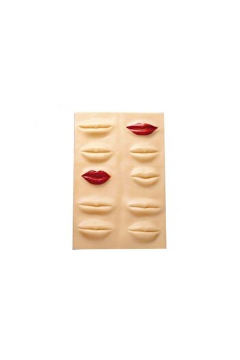 Bifull Silicone Skin for Tattoo Practice with Lip Model - Academy Make-up Spare Parts Lips -