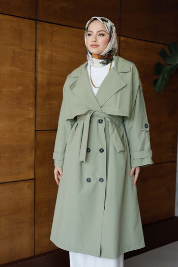 MOONSC OVERSIZED TRENCH COAT