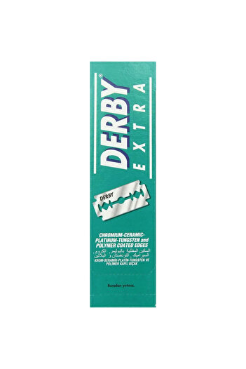 Derby Set of 100 razor blades, Extra Razors