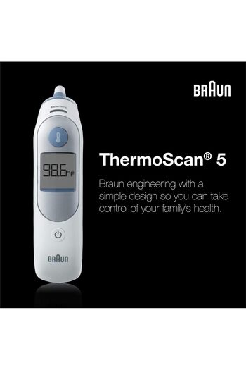 Braun Thermoscan 5 Ear Thermometer (IRT6500)