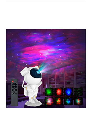 Jeryswet AWH Astronaut Galaxy Light Projector, Space Buddy Projector Night Light for Bedroom