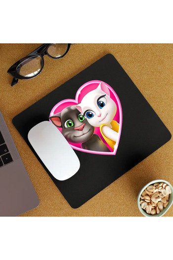OEM Mousepad My Talking Tom Angela Love Valentines Day