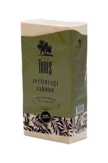 Tariş Ancient Traditional Natural Handmade Olive Oil Soap 800 Gr X 2 Packs
