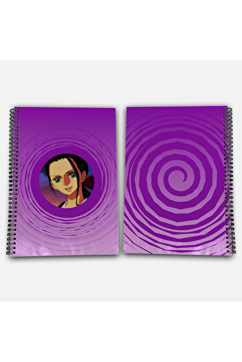Define Moyas One Piece Robin Unlined A4 School Notebook 72 Sheets Model 3 - Straw Hat Series