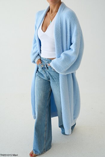 ibeeka Women's Clothing Oversized Long Plush Cardigan – Soft Texture, Comfortable and Stylish Design, Chic Combinations