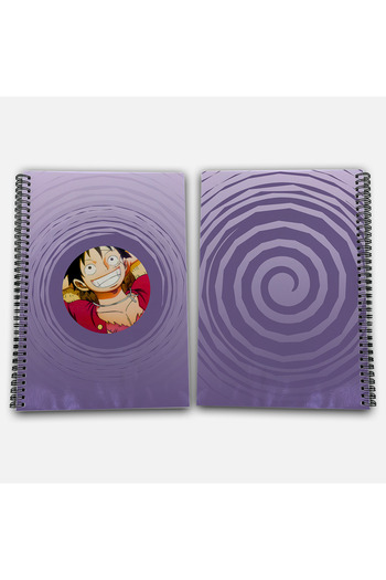 Define Moyas One Piece Luffy Unlined A4 School Notebook 72 Sheets Model 3 - Straw Hat Series