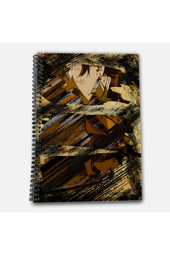 Define Moyas Demon Slayer Tanjiro Unlined A4 School Notebook 72 Sheets Model 2