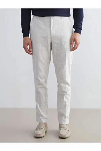 LC Waikiki Standard Fit Linen Look Men's Trousers