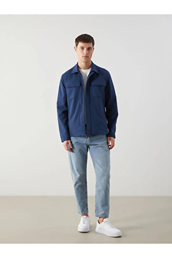LC Waikiki Standard Mold Shirt Collar Men's Coat