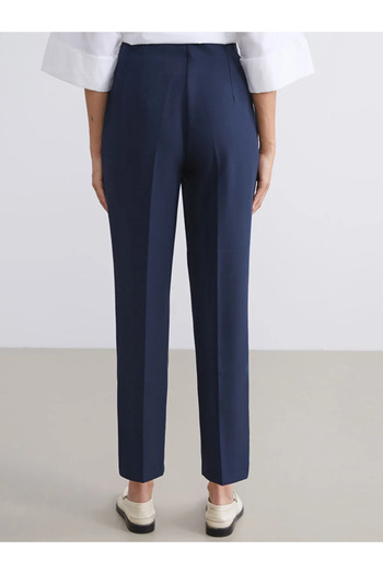 LC Waikiki High Waist Cigarette Pleated Women's Trousers
