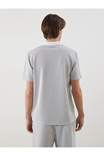 LC Waikiki Polo Neck Striped Men's T-Shirt