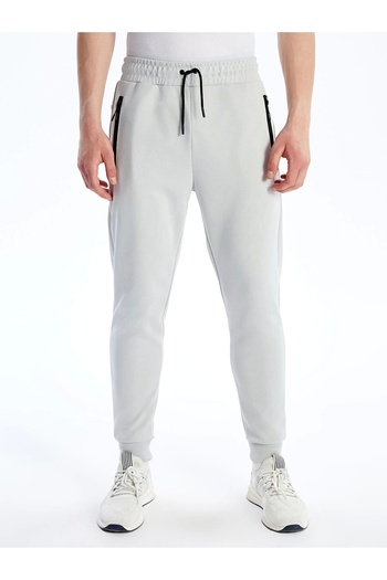 LC Waikiki Ανδρικό αθλητικό παντελόνι XSIDE ACTIVE Grey Slim Fit