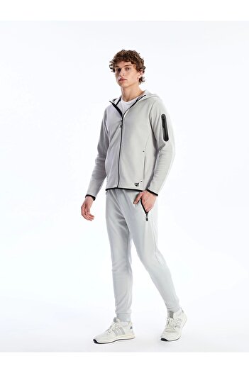 LC Waikiki Ανδρικό αθλητικό παντελόνι XSIDE ACTIVE Grey Slim Fit