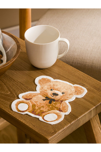 LC Waikiki Bear Teddy Patterned Paper Napkins 20 Pack