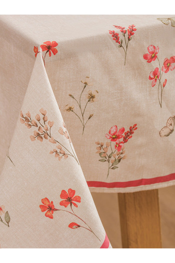 LC Waikiki Flower Embroidered Tablecloth 150X220 cm