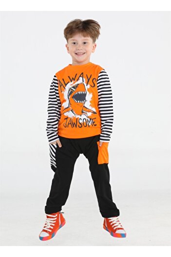 Casabony Jawsome Baggy Boy Pants + T-Shirt Set