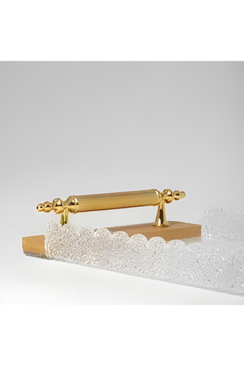 Generic Rectangular acrylic tabsi set with wooden ends in two sizes