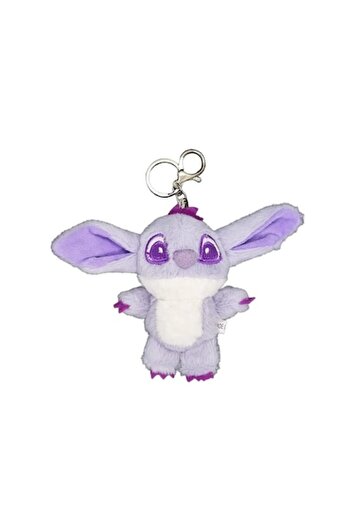 OEM Plush Toy Stitch Keychain, Purple, 15 cm