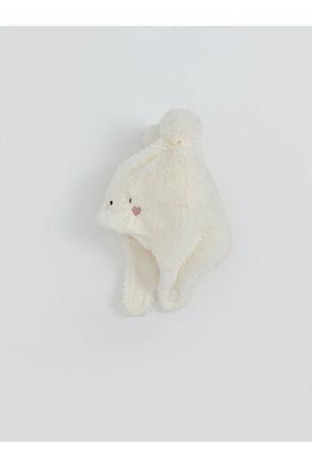 LC Waikiki Create Your Style from Uzg Store |   Baby Girl Snow Hat with Pompom Detail