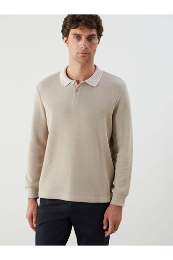 LC Waikiki Sparkling Choices from Shining Store |   Polo Neck Men's Knitwear Sweater
