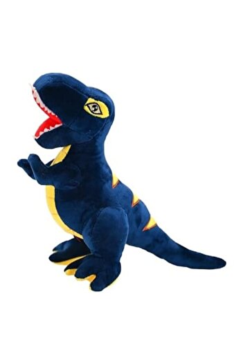 MASHASHOP Mascota de plus, T-rex, MASHASHOP, albastru, 39 cm