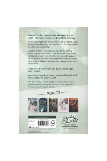 Harper Collins The Mysterious Affair at Styles (Poirot)