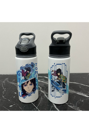 Define Moyas Demon Slayer Giyu Straw Cold Water Bottle