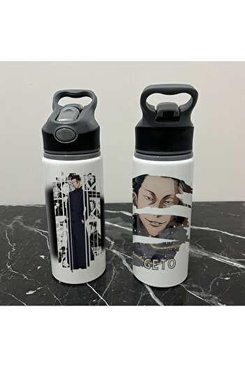 Define Moyas Jujutsu Kaisen Suguru Geto Cold Water Bottle with Straw