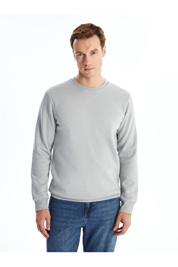 LC Waikiki Sparkling Selections from Shining Store |   Crew Neck Men's Sweatshirt