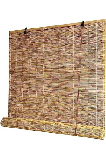 genric FFD Bamboo Blind With Accessories Window Covering Roller Bamboo Blind Hanging Window Bamboo 120x200