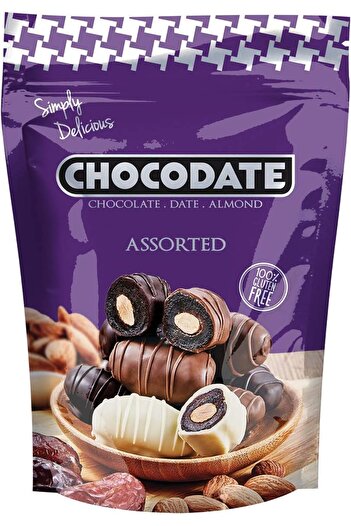 CHOCODATE Exclusive Real Chocolate Assorted Pouch 250 g