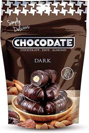 CHOCODATE Exclusive Real Dark Chocolate Pouch 100 g
