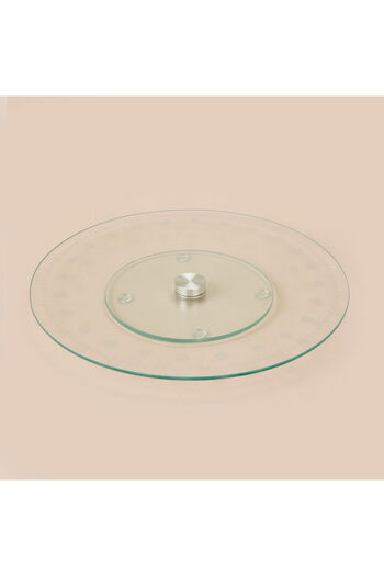 Excellent Houseware Houseware Glass Pasta Serving Plate - Assorted - 35 cm