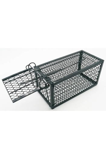 VIVAVIBE Capcana Metalica Pentru Soareci 23x11x11 cm, Negru