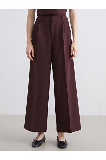 LC Waikiki Γυναικείο παντελόνι Loose Fit Wide Leg (W5)