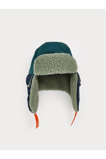 LC Waikiki Boys' Snow Hat with Fur Inside (W5)