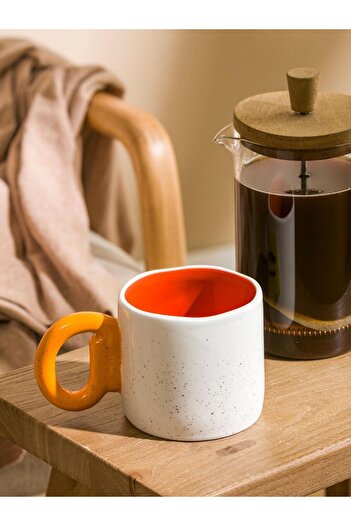 LC Waikiki Mixed Text Printed Ceramic Mug 450 ml (W5)