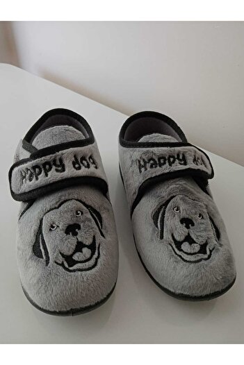 GEZER New Season Velcro Children's Slippers with Dog Figures
