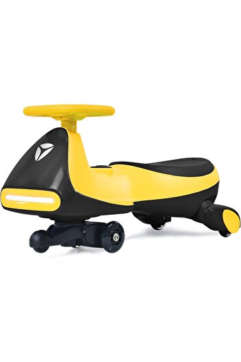 Generic 12V N7 Pro Electric Wiggle Car with Pedal, Rechargeable Battery, CyberWiggle, 2-in-1 Swing Car, 2 Sp